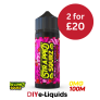 Strapped 2x 100ml E Liquid Shortfills – £20.00