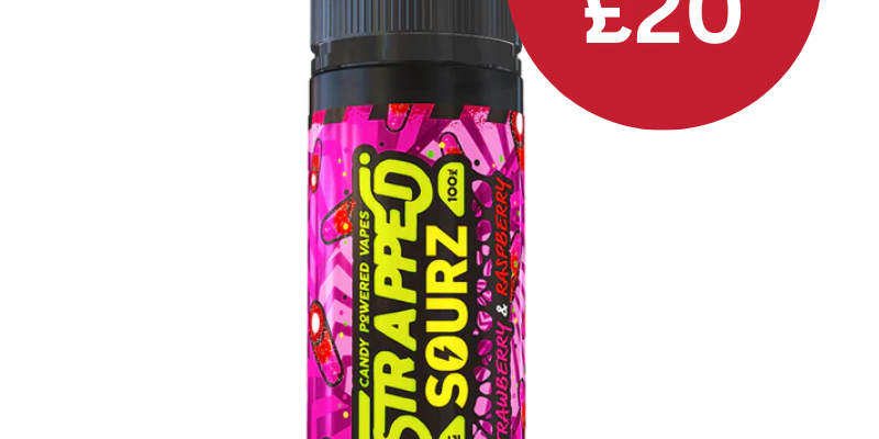 Strapped 2x 100ml E Liquid Shortfills – £20.00