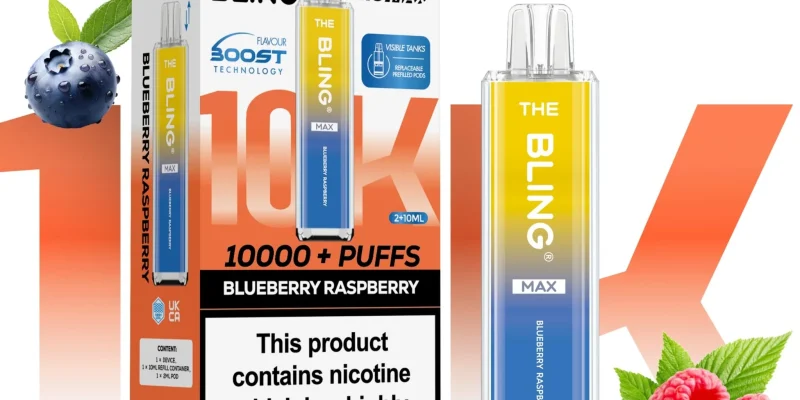 Buy 1 Get 1 – The Crystal Bling Max 10000 Preffilled Pod Kit at ÂŁ7.99