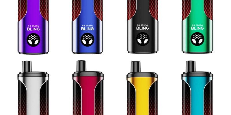 The Crystal Bling Shisha 25000 Disposable Vape 5 Pack £57.99