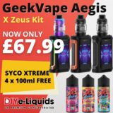 Geekvape Aegis X Zeus Bundle Kit – £67.99