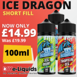 Ice Dragon 100ml Shortfill E Liquid – £14.99