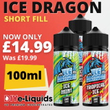Ice Dragon 100ml Shortfill E Liquid – £14.99