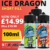 Ice Dragon 100ml Shortfill E Liquid – £14.99