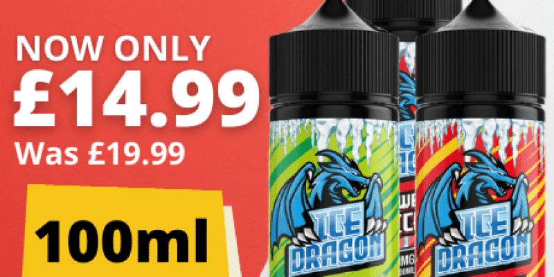 Ice Dragon 100ml Shortfill E Liquid – £14.99