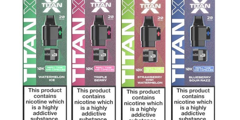 Titan X 10K Prefilled Pod – £5.00
