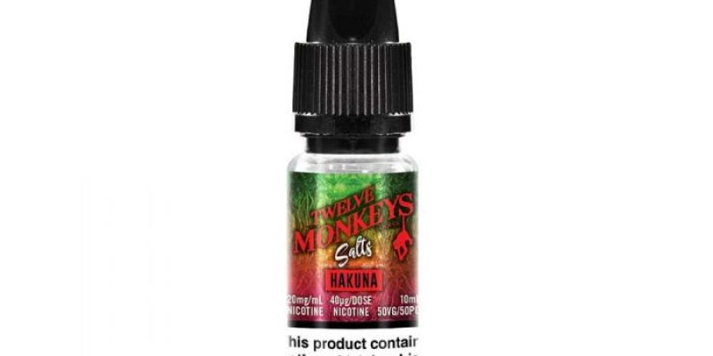Twelve Monkeys Salts E-liquid 3x 10ml – £10.00