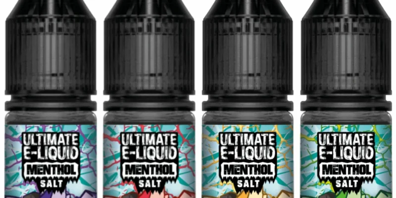 Ultimate E-Liquid Menthol Nicotine Salt 10ml – £3.99