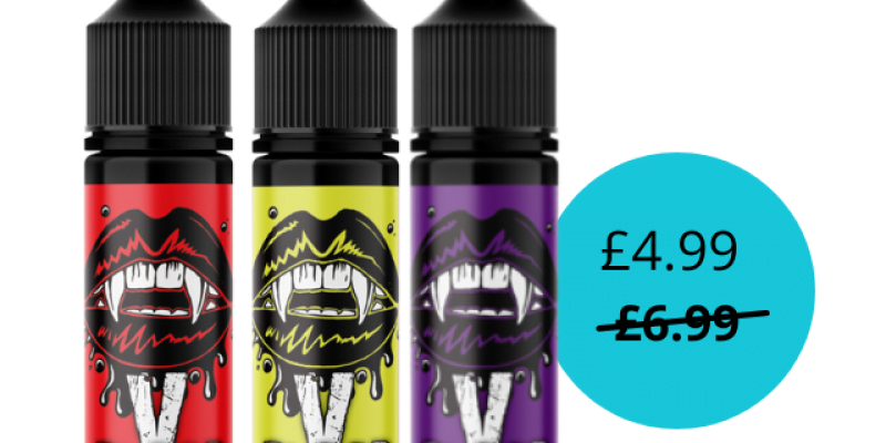 V Blood 50ml E-Liquid Original Range – £4.99
