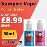 Vampire Vape 30ml E Liquid Concentrate – £8.99