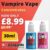 Vampire Vape 30ml E Liquid Concentrate – £8.99