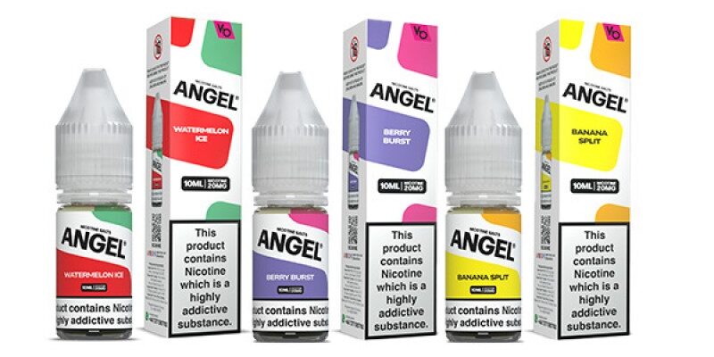 Vapes Bar Angel Nicotine Salt E-liquids Mix Match 5 £9.99