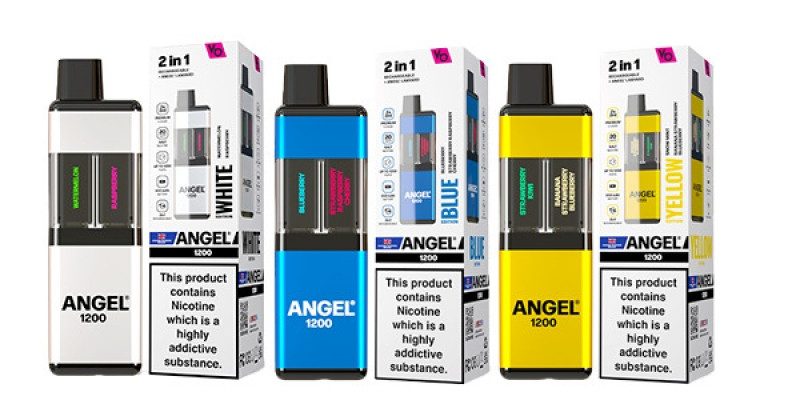 Vapes Bars Angel 2 in 1 1200 Prefilled Pod Kit – £5.35