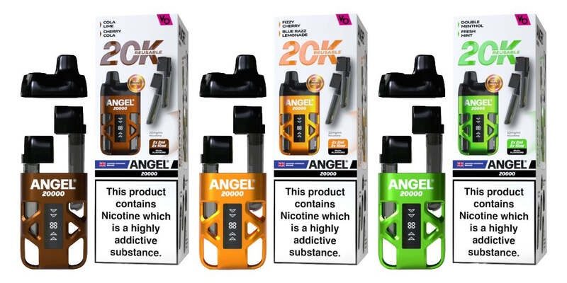 Vapes Bars Angel 20000 Dual Prefilled Pod Kit – £10.66