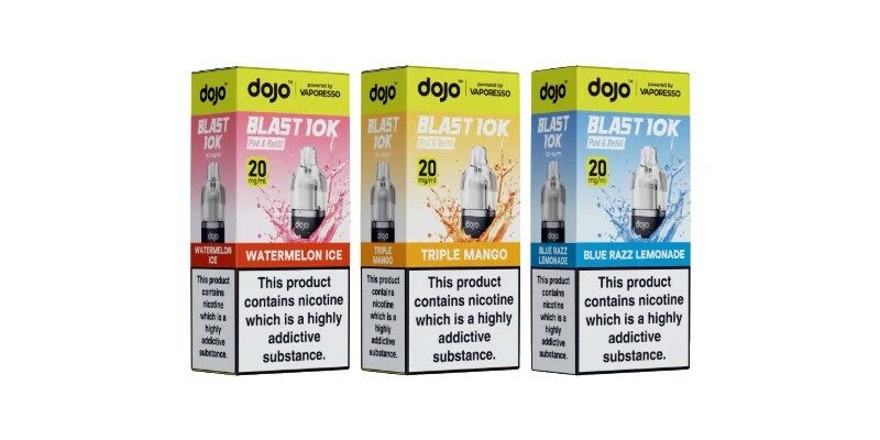 Vaporesso Dojo Blast 10K Prefilled Pod – £3.69