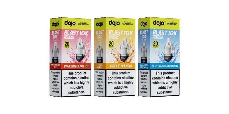 Vaporesso Dojo Blast 10K Prefilled Pod – £3.69