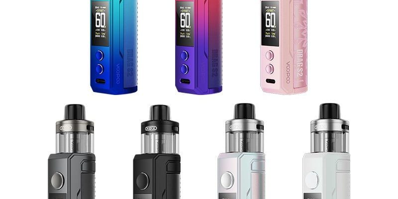 VOOPOO Drag S2 Pod Kit 2500mAh 60W – £18.99