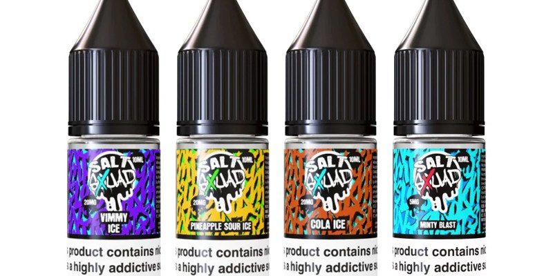 XTRM BAR Salt Squad Nicotine Salt E-liquid 10ml – £1.59