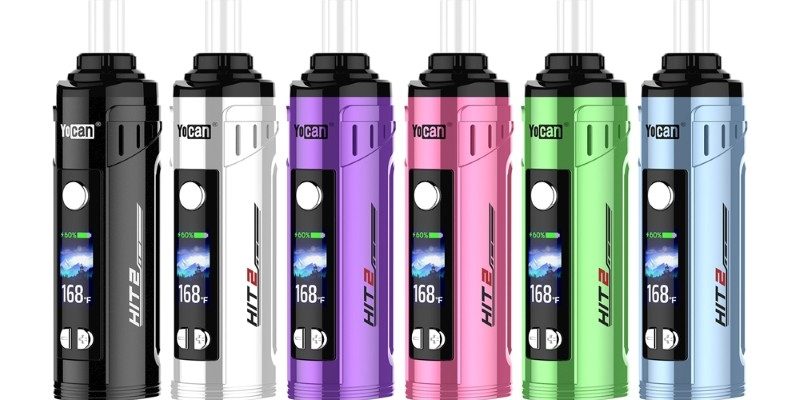 Yocan Hit 2 Dry Herb Vaporiser 1800mAh – £19.66