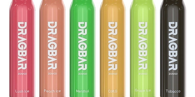 Zovoo Dragbar 600 Disposable Vape Kit – £1.99